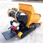 Single cylinder Rubber Track Mini Crawler Dumper 300kg 500kg 1000kg