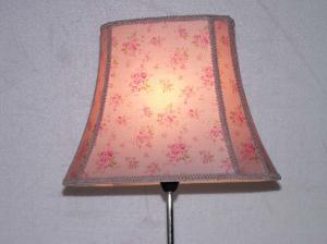 China TC Floral Rectangular Bell Lamp Shade wholesale