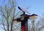 350x290mm Panel Solar Led Street Lamp 40w 50w 60w Ip65