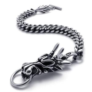 China High Quality Tagor Stainless Steel Jewelry Fashion Men's Casting Bracelet PXB123 wholesale