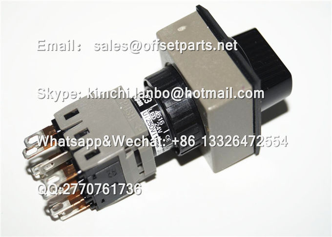 5BB-6102-020 AG225-PL3W22E3 komori push button switch original offset printing machine spare parts