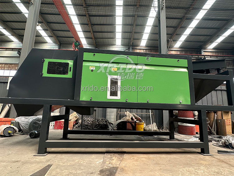 Nonferrous Metal Plastic Eddy Current Magnetic Separator Machine Price