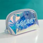 Transparent Holographic Cosmetic Bag