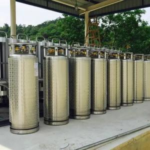 China Mobile Cryogenic Dewar Cylinder 2.6mpa 450l Oxygen Tanks wholesale