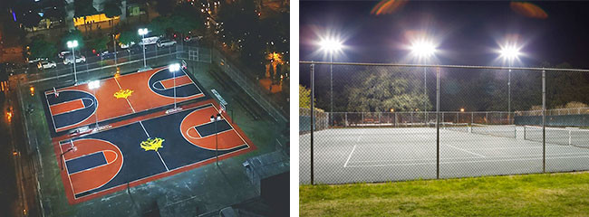 Energy Saving 250W Led Stadium Flood Light / Industrial Led Floodlights