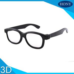 China Passive 3D Circular Polarized Glasses For Movies With ABS Materilas wholesale