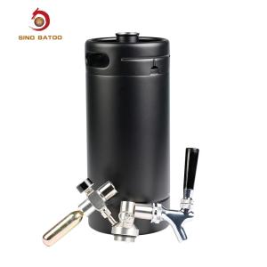 China 128oz Mini Keg Growler Co2 Sus304 Carbonating Dispenser Kit wholesale