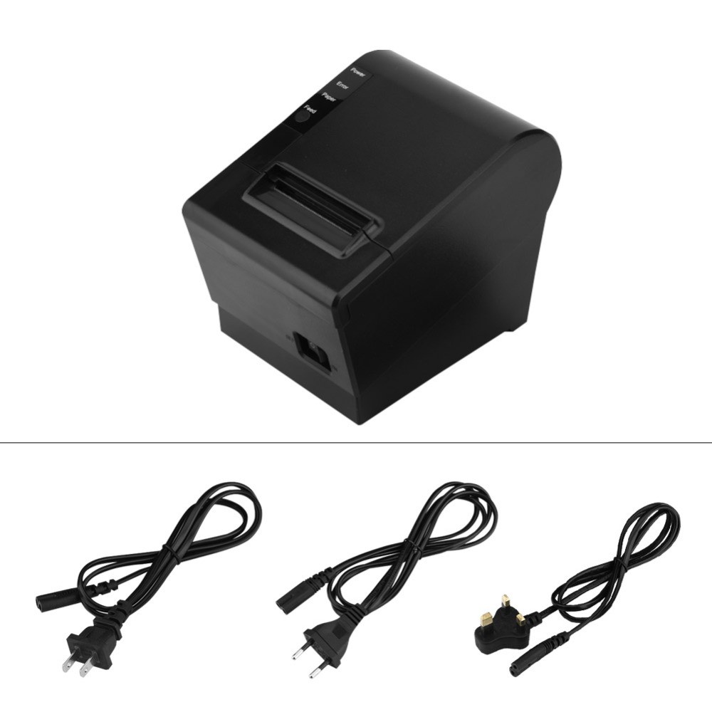 wholesale 3'' 80mm lan+usb port anto cutter printer thermal printer POS receipt printer
