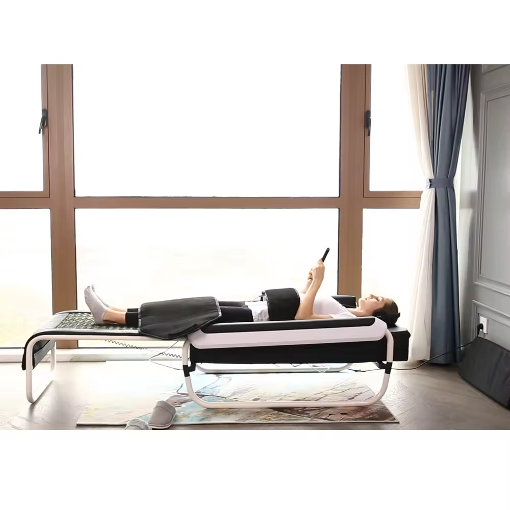 New Trends Chiropractic Spine Therapy Bed Massager Jade Thermal Salon Furniture Infrared Massage Bed
