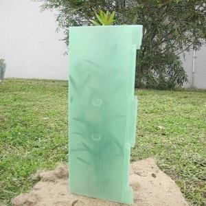 China 6mm Corrugated Plastic Tree Guard Herbicides Protection wholesale