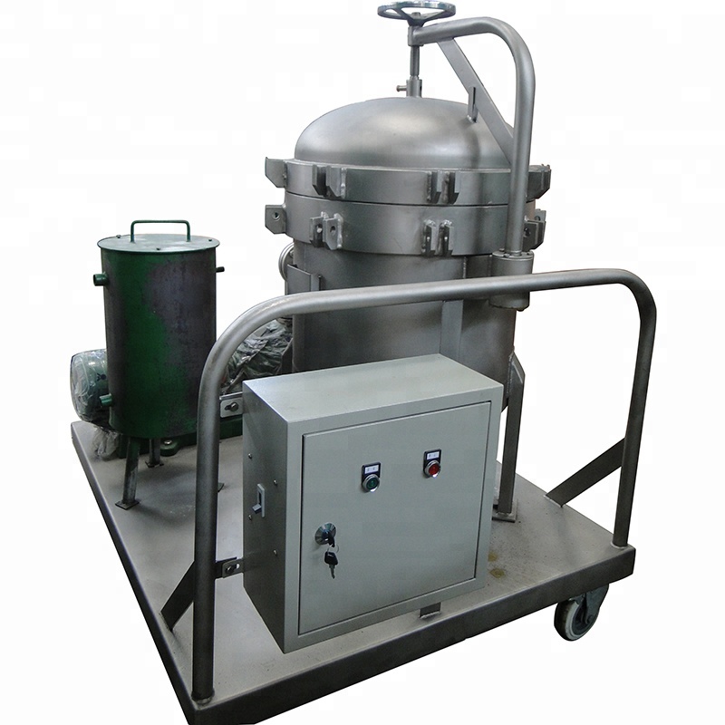 Stainless Steel 304 Vertical Pressure Leaf Filter 0.6Mpa 2m2 Filtration Area