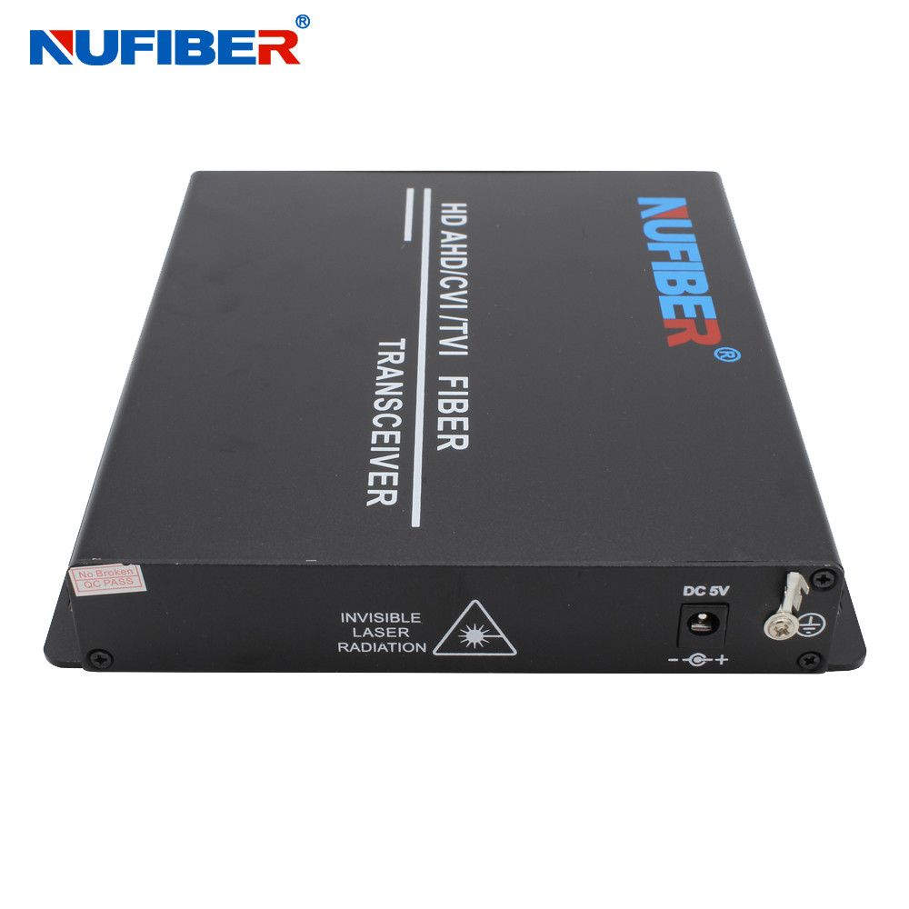 1080P Fiber Video Converter 4BNC 20km Distance ROHS Approved