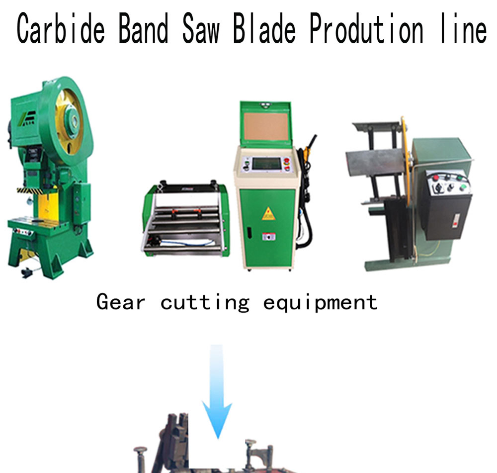 Stellite Tipped Machine Saw Blade Production Line Lawn Mower Woodworking Tools