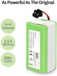 Ecovacs Deebot 2600mAh Lithium Ion Battery 14.4V Rechargeable Battery N79S