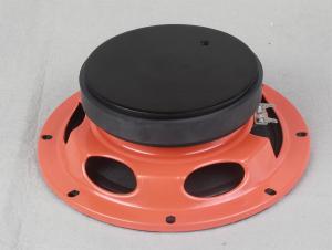 China Metal Dust Cap Mid Range Car Speakers 140W 8 Inch 140W Orange color with bullet wholesale