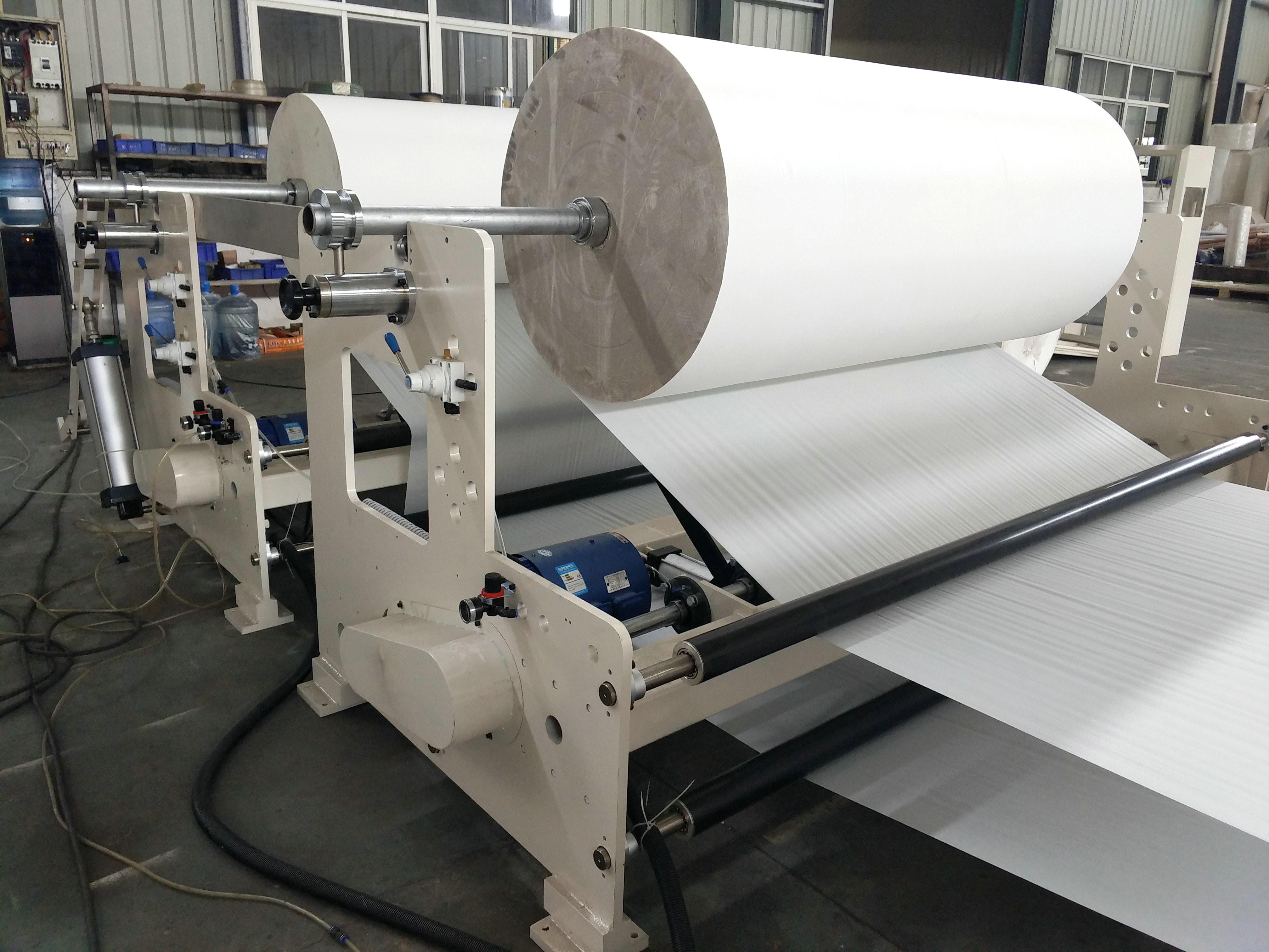 Automatic Wrapper Type High Speed Toilet Paper / Maxi Roll Processing Machine