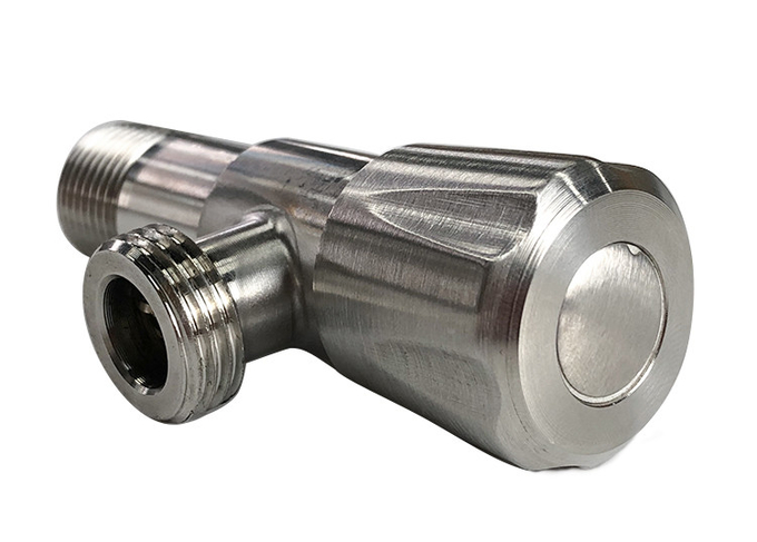 Female Thread Bathroom Hardware Sets , SUS 304 Triangle Angle Valve
