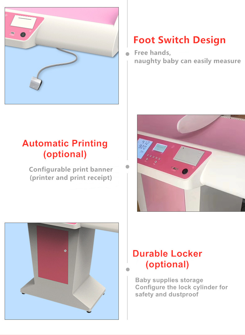 SH-3008 Baby Weight Machine Baby Height Measuring scale For 0-3 Years