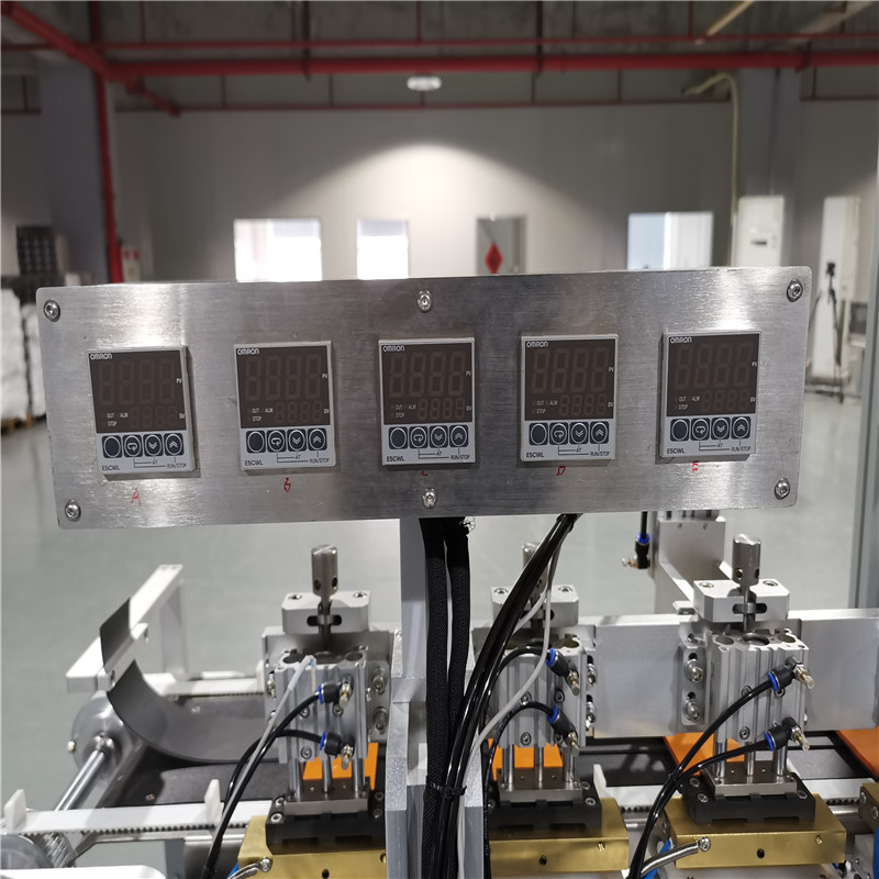 kf94/kn95 four-side sealing mask packaging machine 6 channel kn95 mask packaging machine mask pouch packaging 5 machine