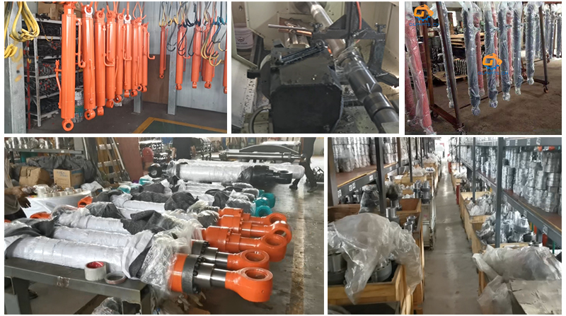 4250223 4250224 Hydraulic Boom Cylinder Assy For EX200-2 EX200-3 Hitachi Excavator