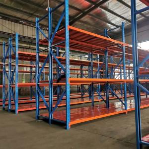 China 5Layer Medium Duty Metal Shelving 100kg-500KG/Layer Weight Capacity wholesale