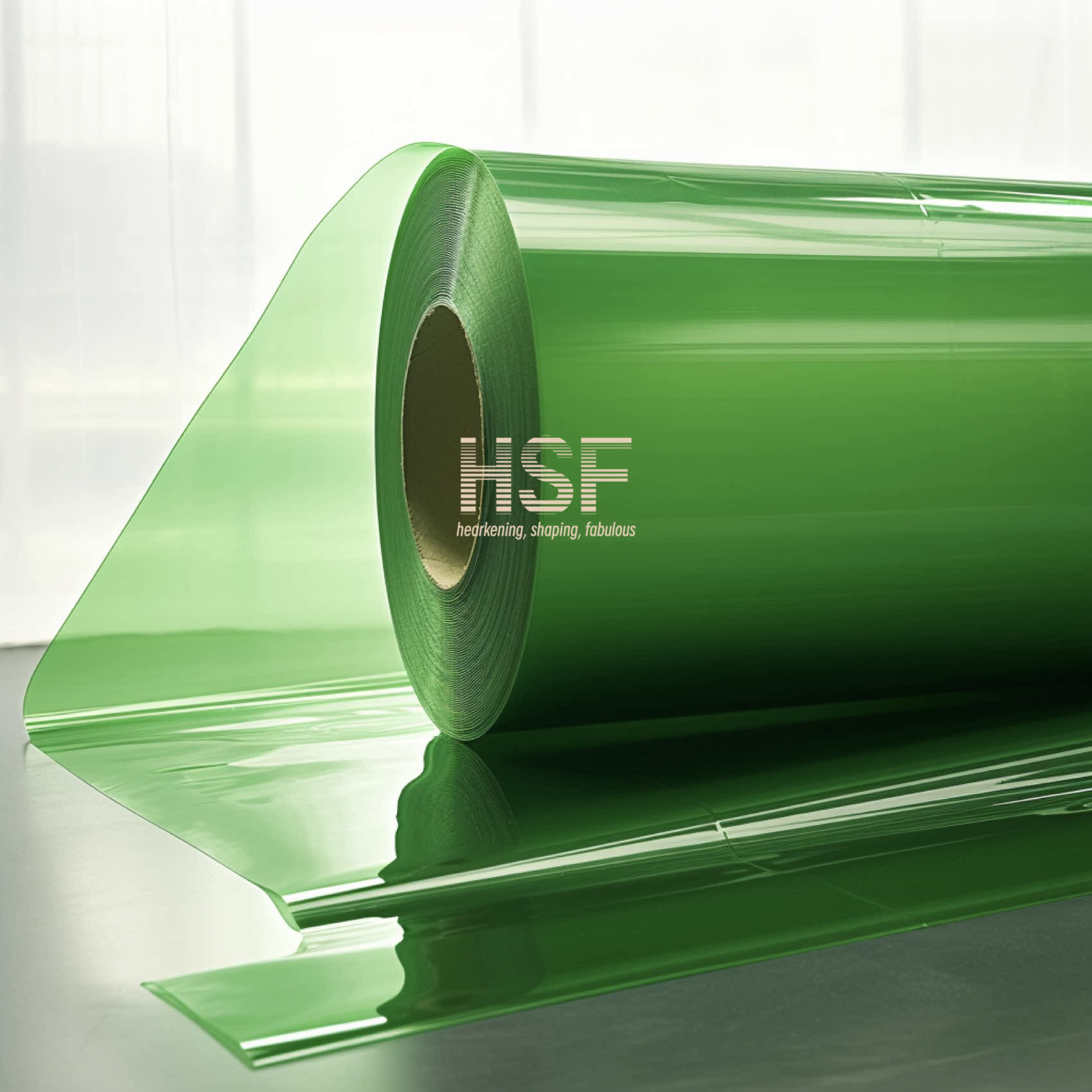 85 Micron Translucent Green MOPP Silicone Release Film OEM ODM