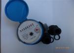Dry Dial Cold Plastic Water Meters Anti Magnetic Single Jet LXSC-15P