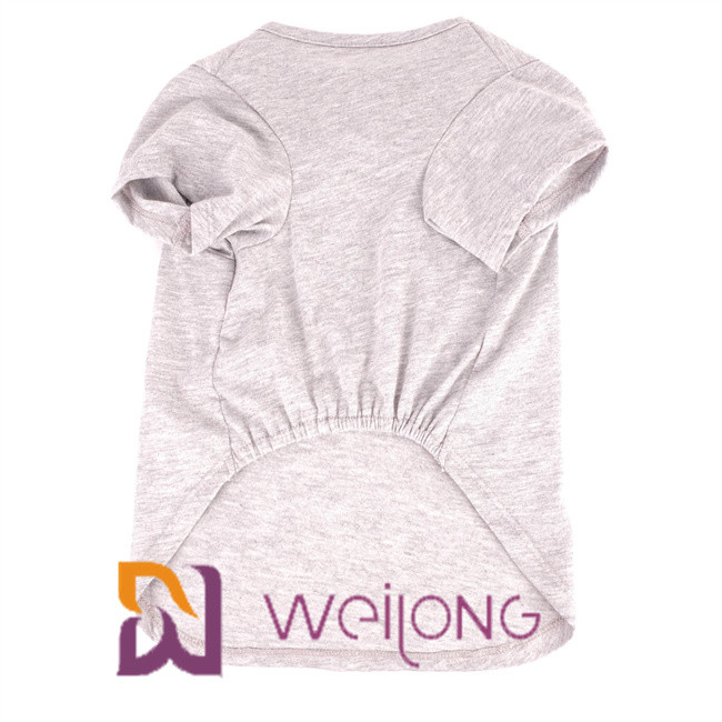 Customizable Spring / Summer T Shirts For Dogs Cotton Jersey 180G