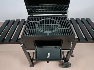 China 40kgs CSA Portable Charcoal Grill 12.6 Inch Stainless Steel Wood Burning Grill wholesale