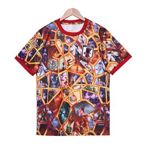 China Japan team fan version 2024 special commemorative jersey support group LOGO custom printing wholesale