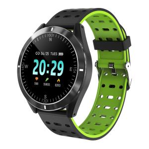 China ECG Blood Pressure Smartwatch 1.3inch Heart Rate Tracker Bracelet Sphygmograph wholesale