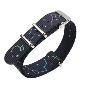 China 24mm Nylon Strap Watch Bands Fashion Print With buckle wholesale