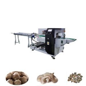 China Stainless Steel Food Pillow Packer Machine 550kg Compressing Size 850*1000mm wholesale