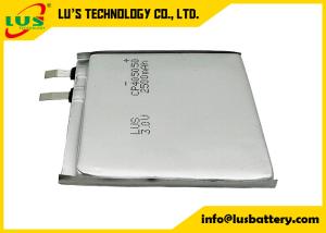 China 2400mAh 3v LiMnO2 Battery CP405050 No Rechargeable battery for ID card wholesale