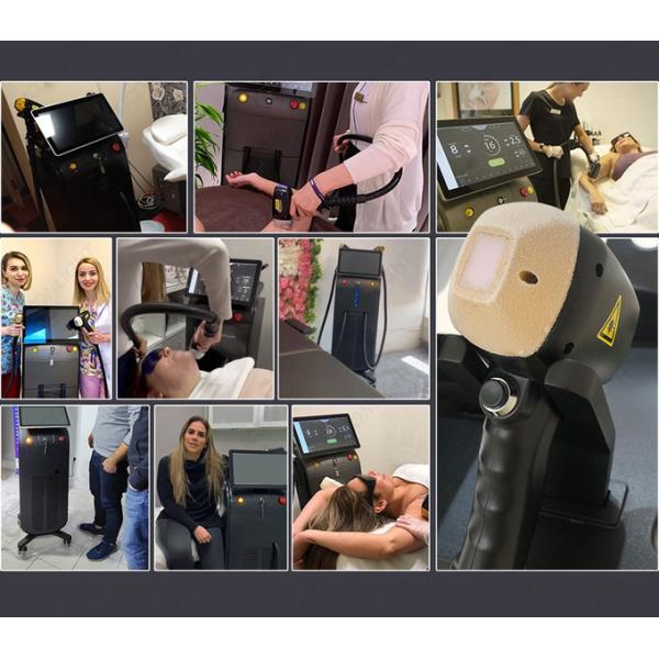 Efficient 15.6" Diode Laser Hair Removal Machine Spot Size Changable