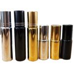 Electroplate UV Glass 5ML 10ML Empty Perfume Roller Bottles