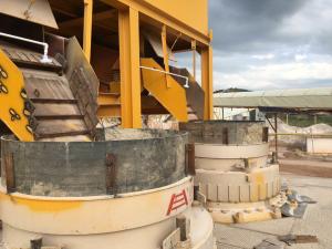 China Cobblestone Aggregate Stone Crushing Plant Field Installation wholesale