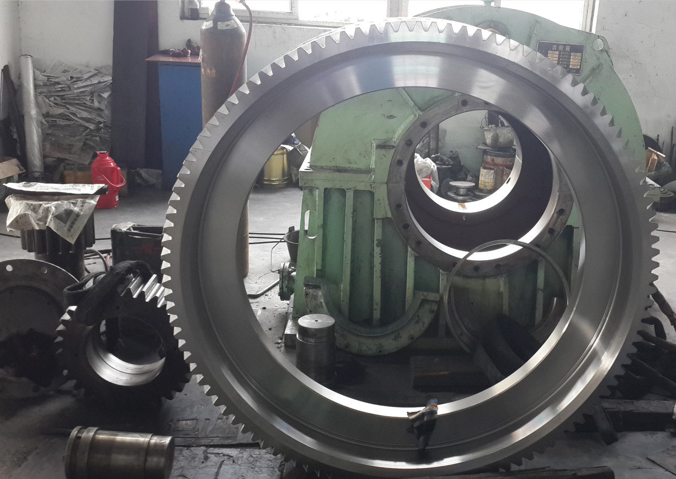 National 12P160， 14P220， 10P130， 9P100， 8P80 mud pump Power end spares, Crankshaft, Pinionshaft, bull gear, Crosshead