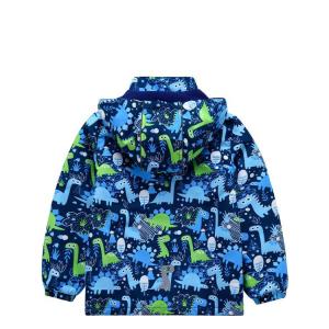 China 120cm Unisex Childrens Winter Jackets Heavy Winter Coats Mid Length Hooded Windproof wholesale
