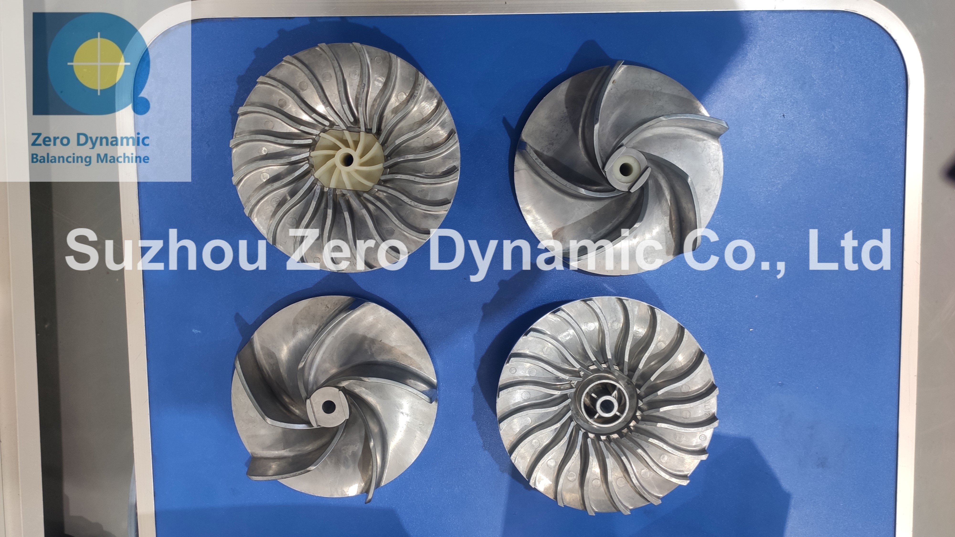 Two Station Vertical Power Tool Impeller Drilling Balancing Machine