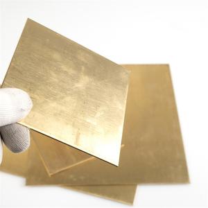 China Factory Price Big Stock 120mm Thickness Red Copper Plate Copper Sheet C28000 C26000 C34500 wholesale