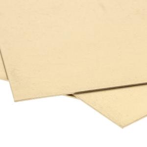 China Customizable Length Brass Sheet Plate Good Bending Properties wholesale