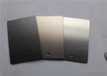 Brushed Finished Painted Aluminum Sheets Customizable Width Good Rigidity