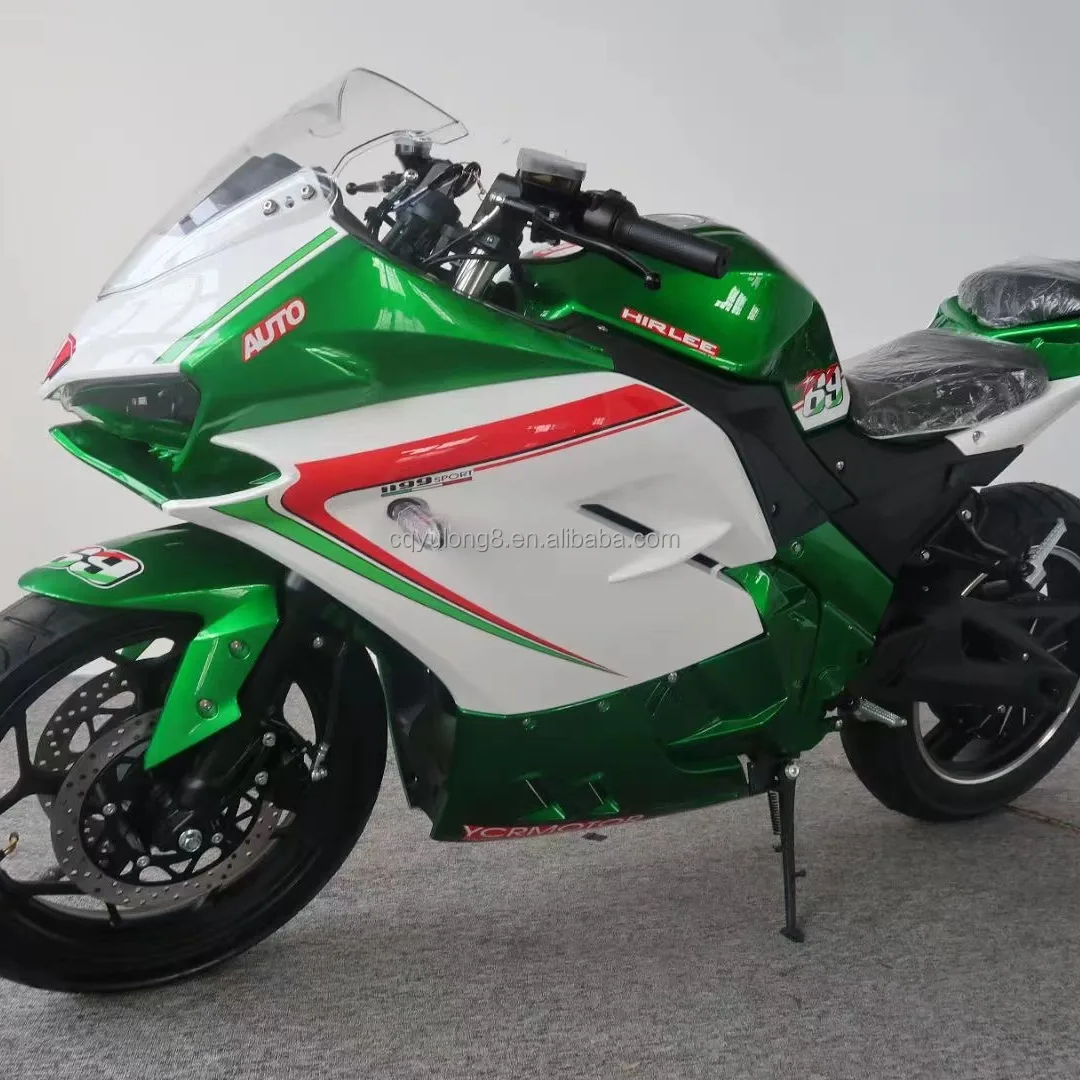 Customizable 10000W Motorbike with 300KG Max Load and 60-120KM Range in Classic Color