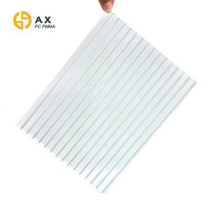 China SGS Greenhouse 8mm Clear Polycarbonate Twinwall Roofing Sheet wholesale