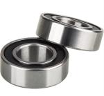 Rubber Sealed Gcr15 Deep Groove Ball Bearing OD 31mm For Internal Combustion