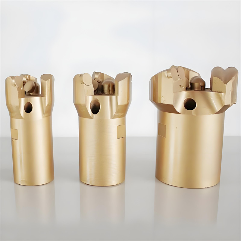 75mm Supply of 3-Wing Internally Concave PDC Drill Bit, Drill Bit for Water Well Drilling