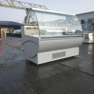 China Auto Defrost Deli Chiller Display Cabinet 110L Volume For Fish Meat Sausages wholesale