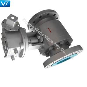 China 316SS High Pressure High Temperature Ball Valve Pneumatic Actuator wholesale