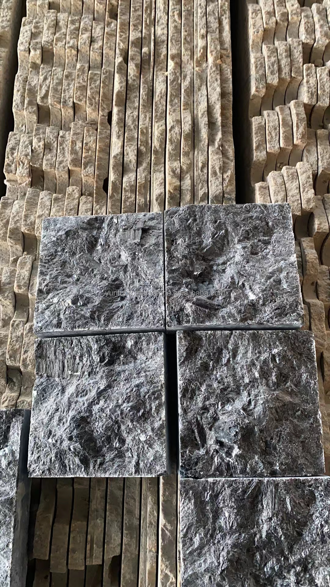 Via Lattea Black Granite Honed Cut-to-Size Tile for Classic and Elegant Floor Pattern